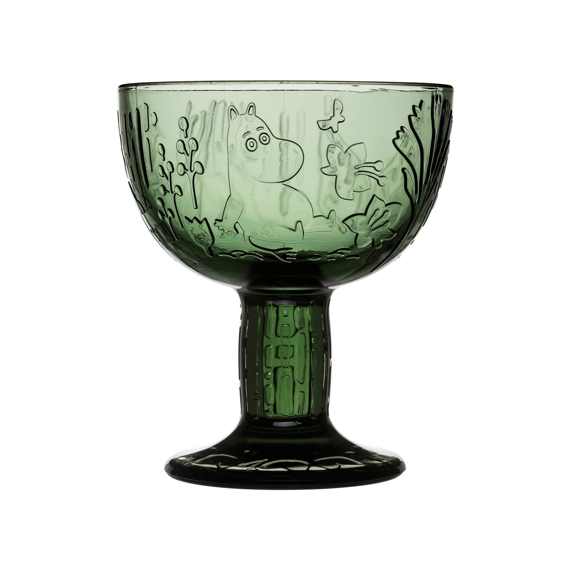 Moomin serving bowl 140mm pine green