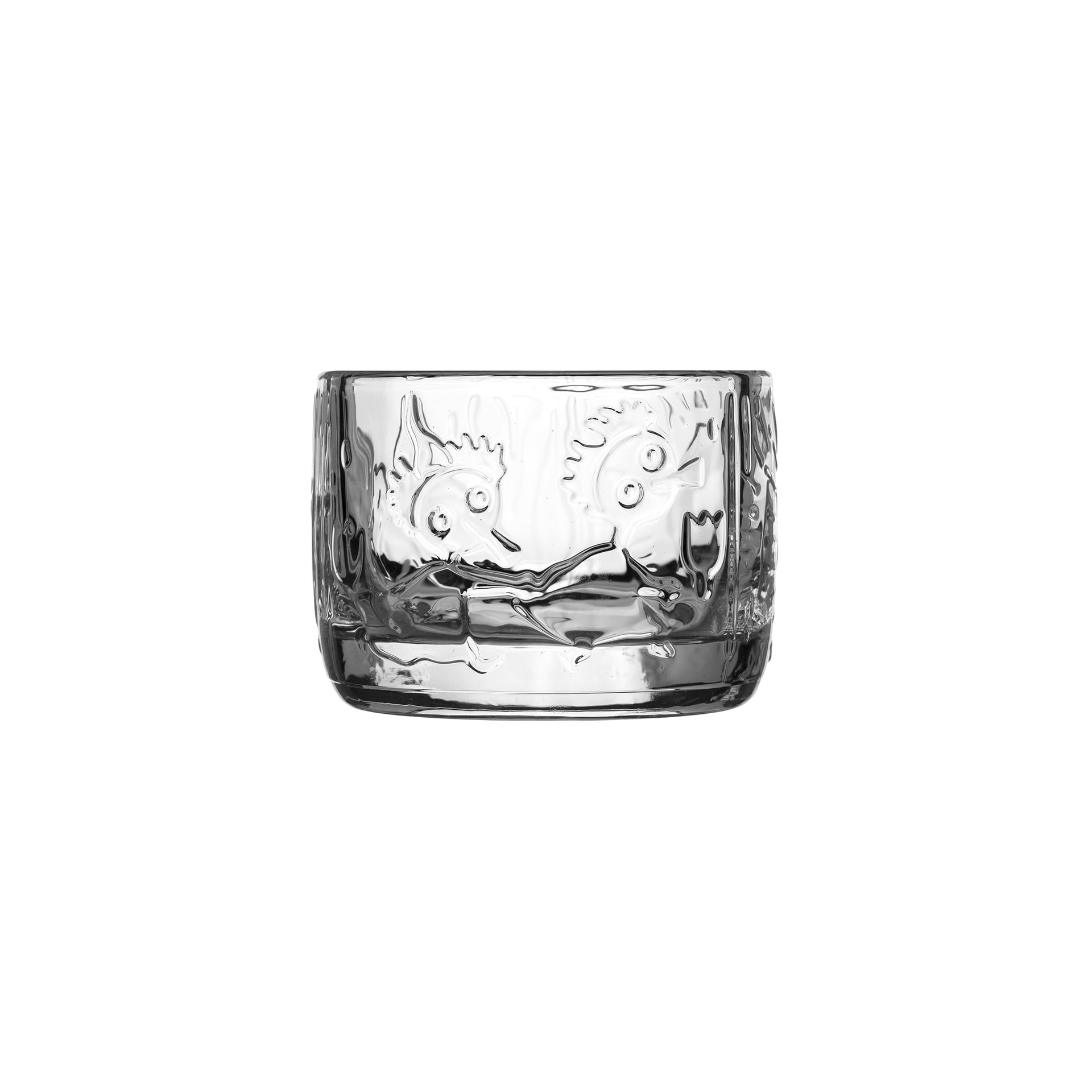 Moomin tealight candle holder 58mm clear