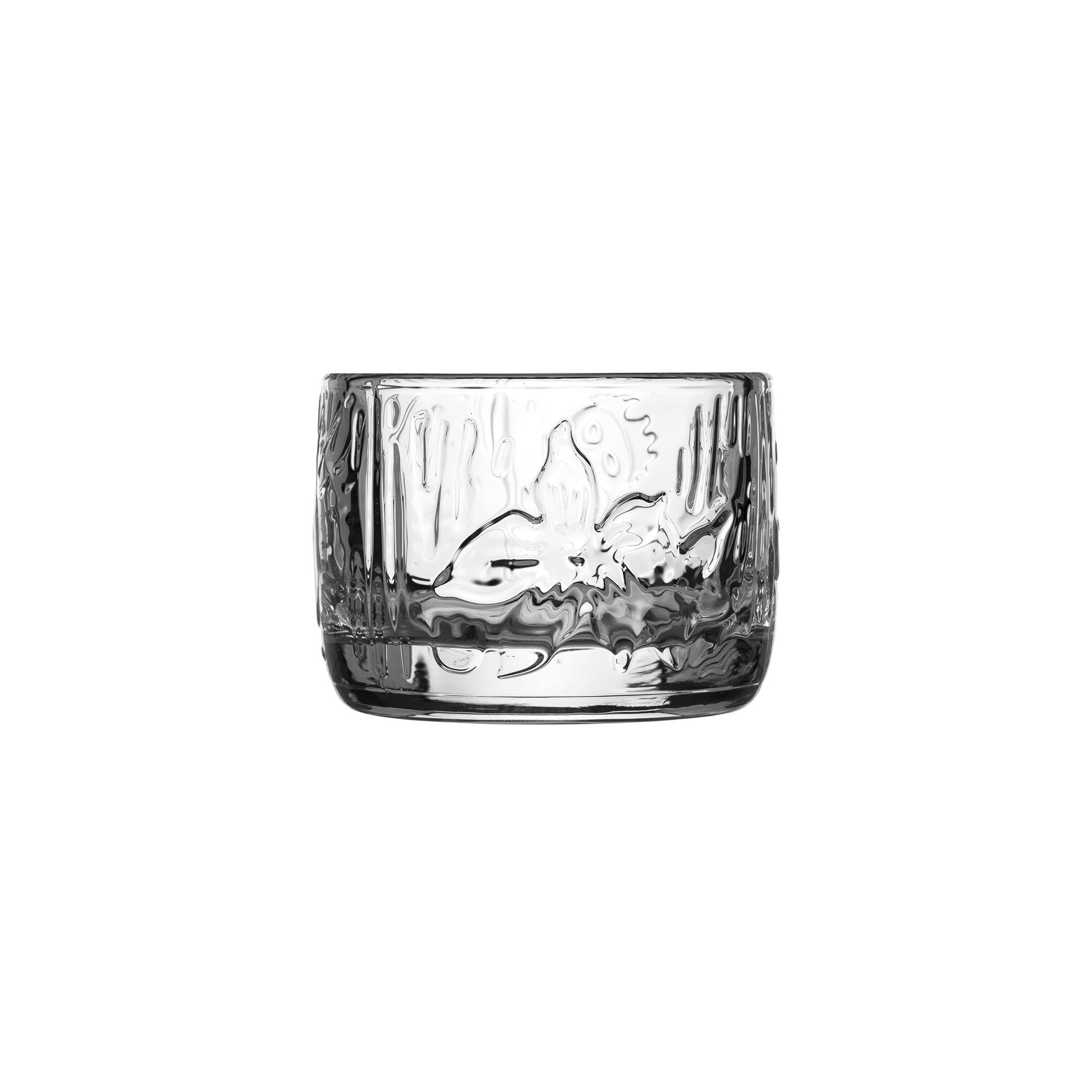 Moomin tealight candle holder 58mm clear
