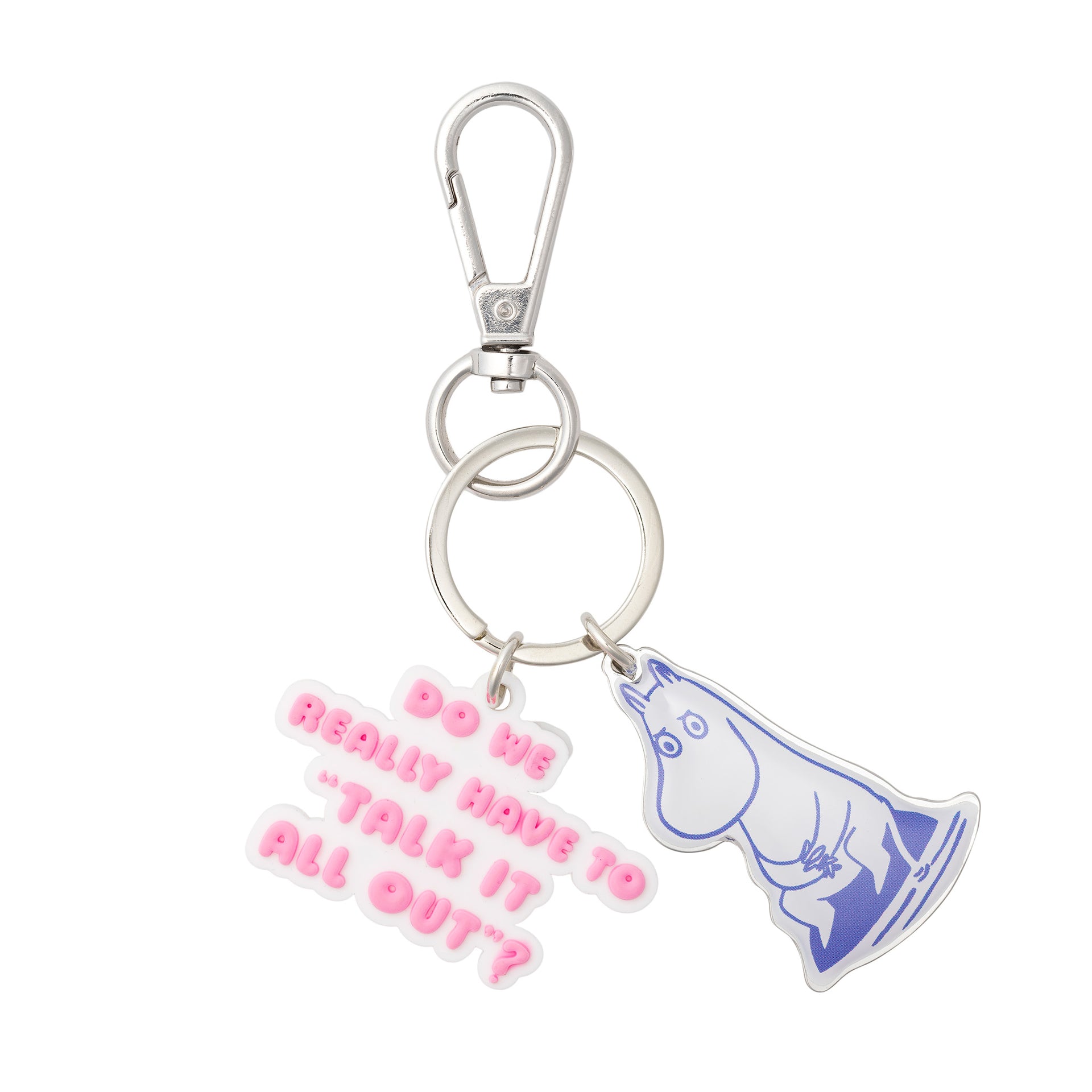 Talk It All Out keychain