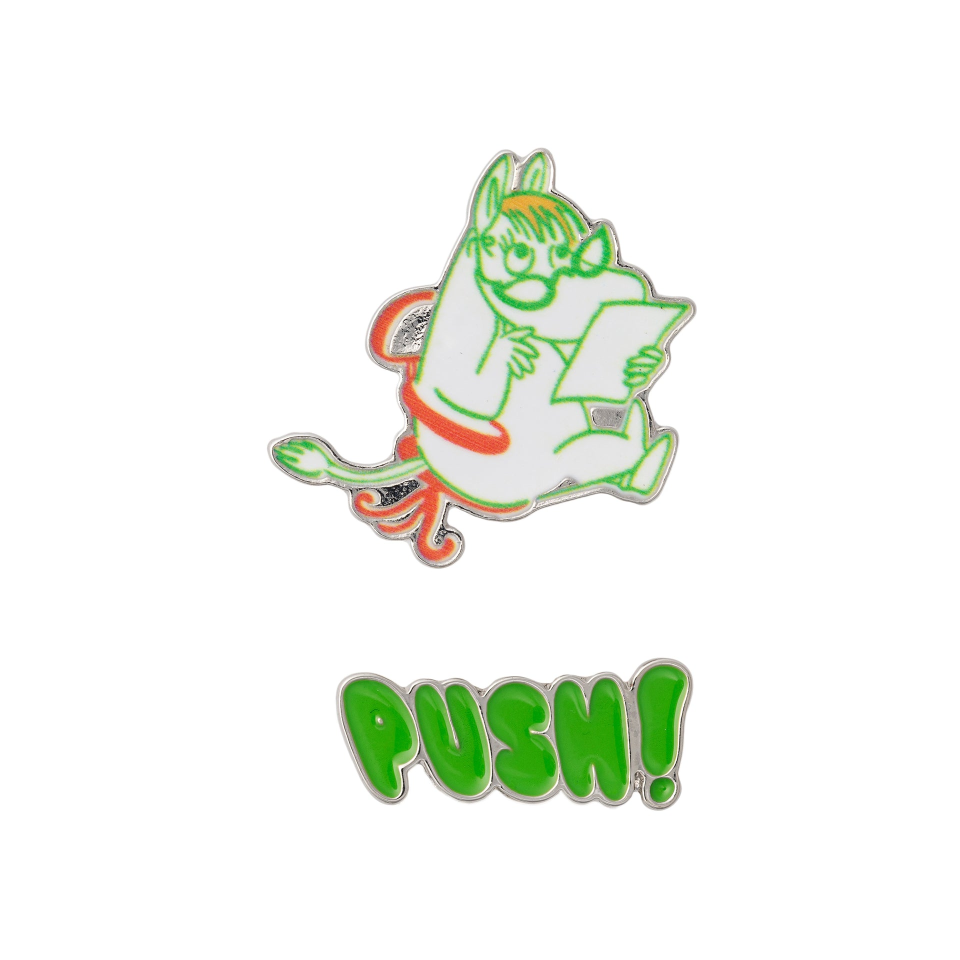 Boss Lady pin badge set
