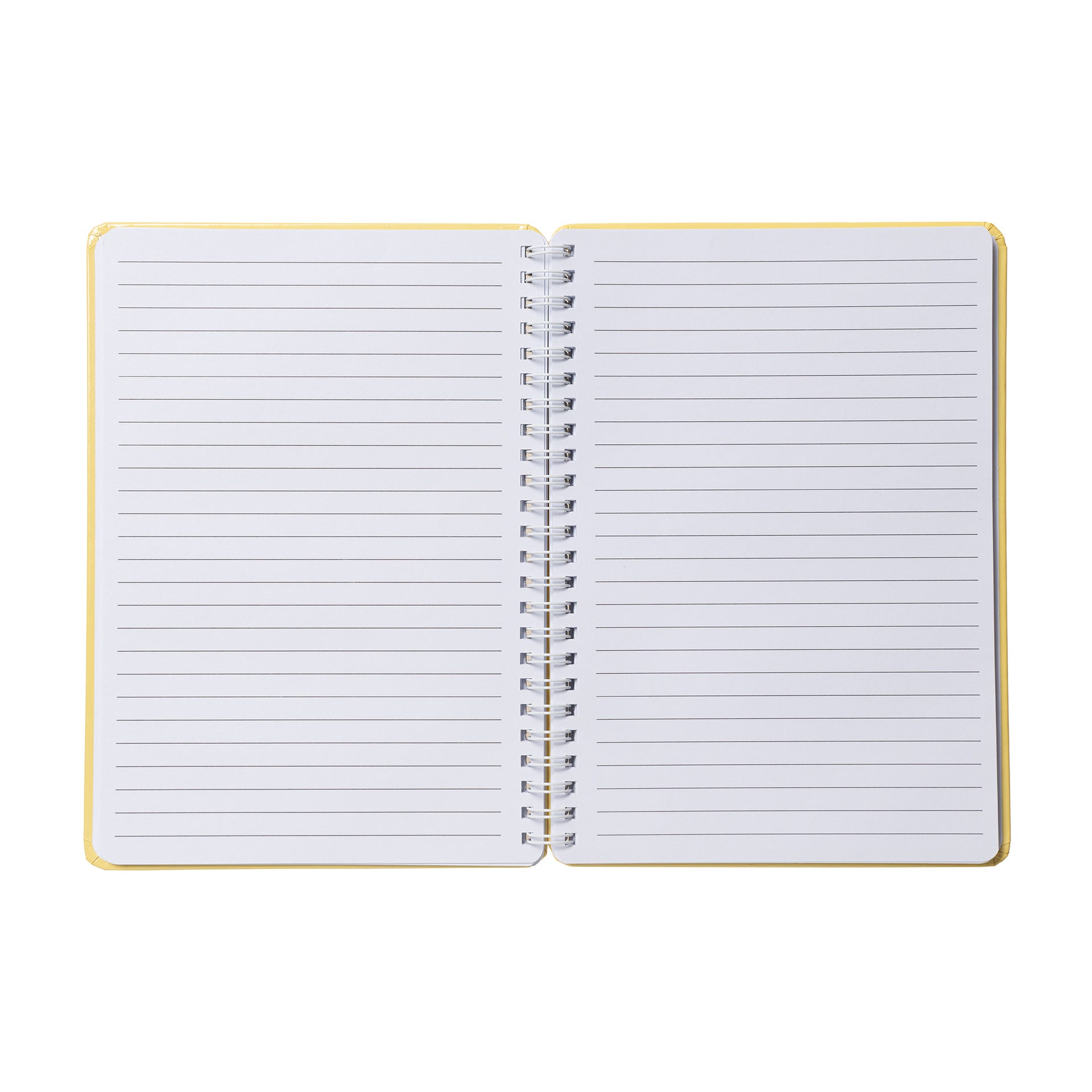 Moomin notebook Party Queue - Open notebook with lined pages on a white background