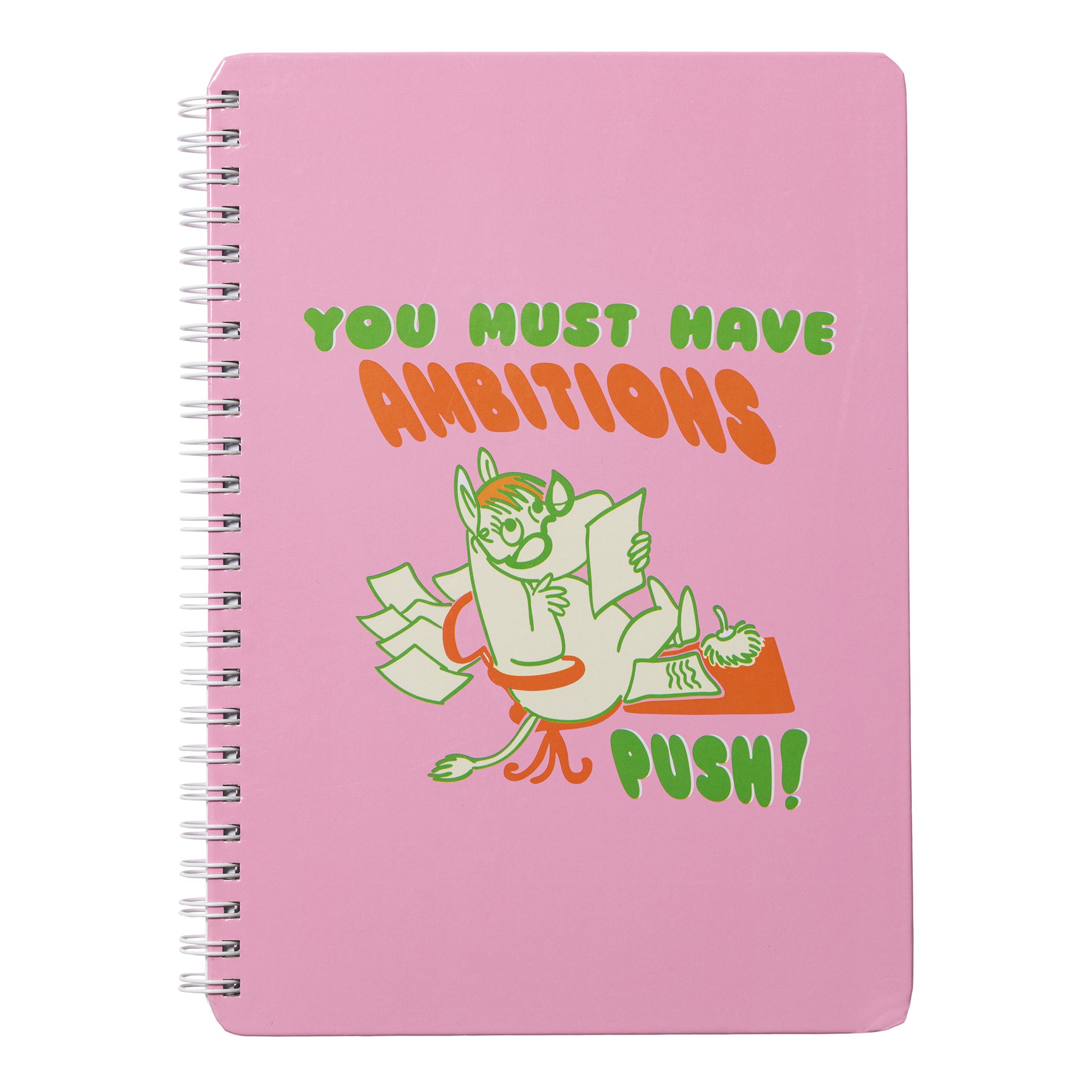 Pink Boss Lady notebook