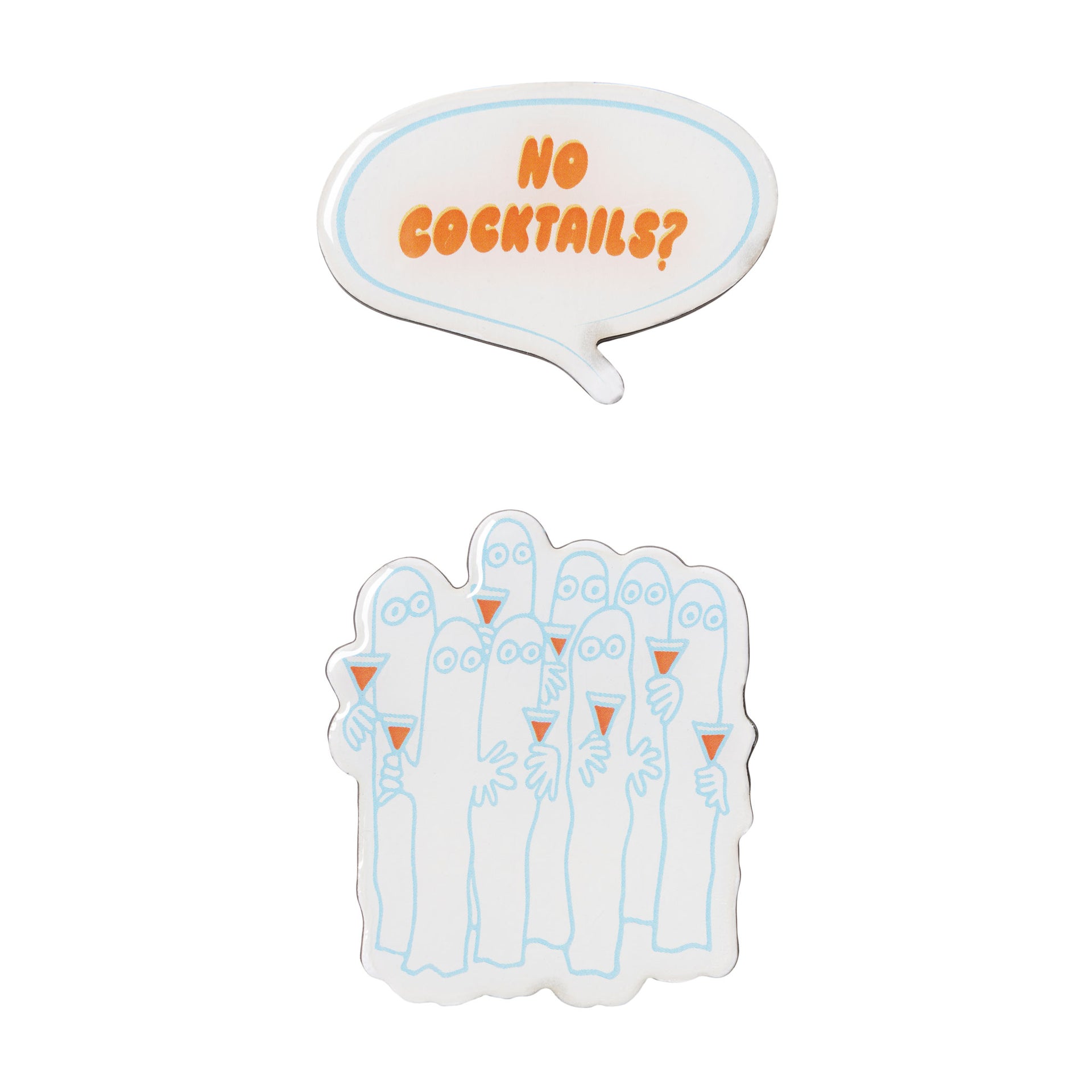 Party Queue magnet set