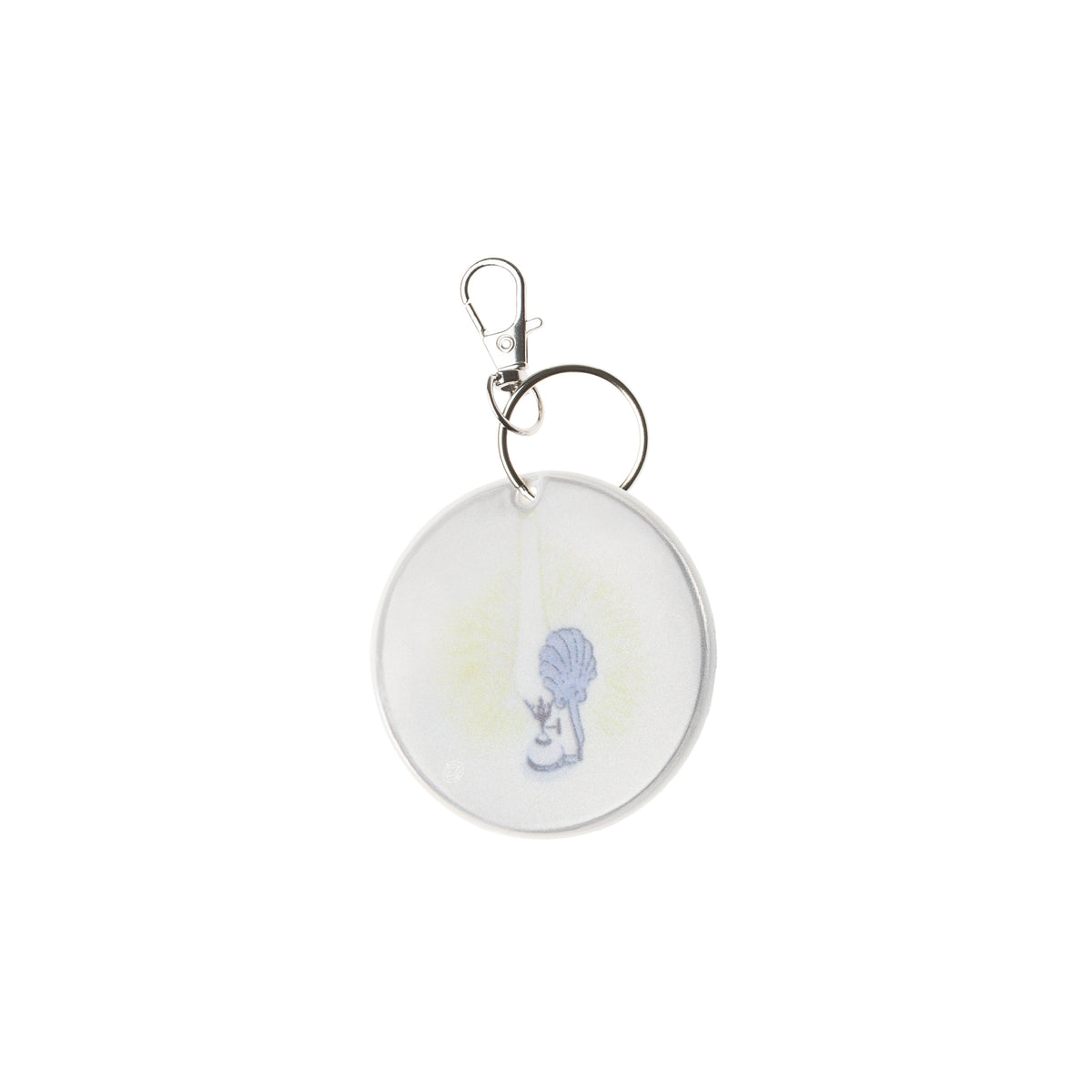Moomin reflector set Winternight glow 2pc - A round reflector.