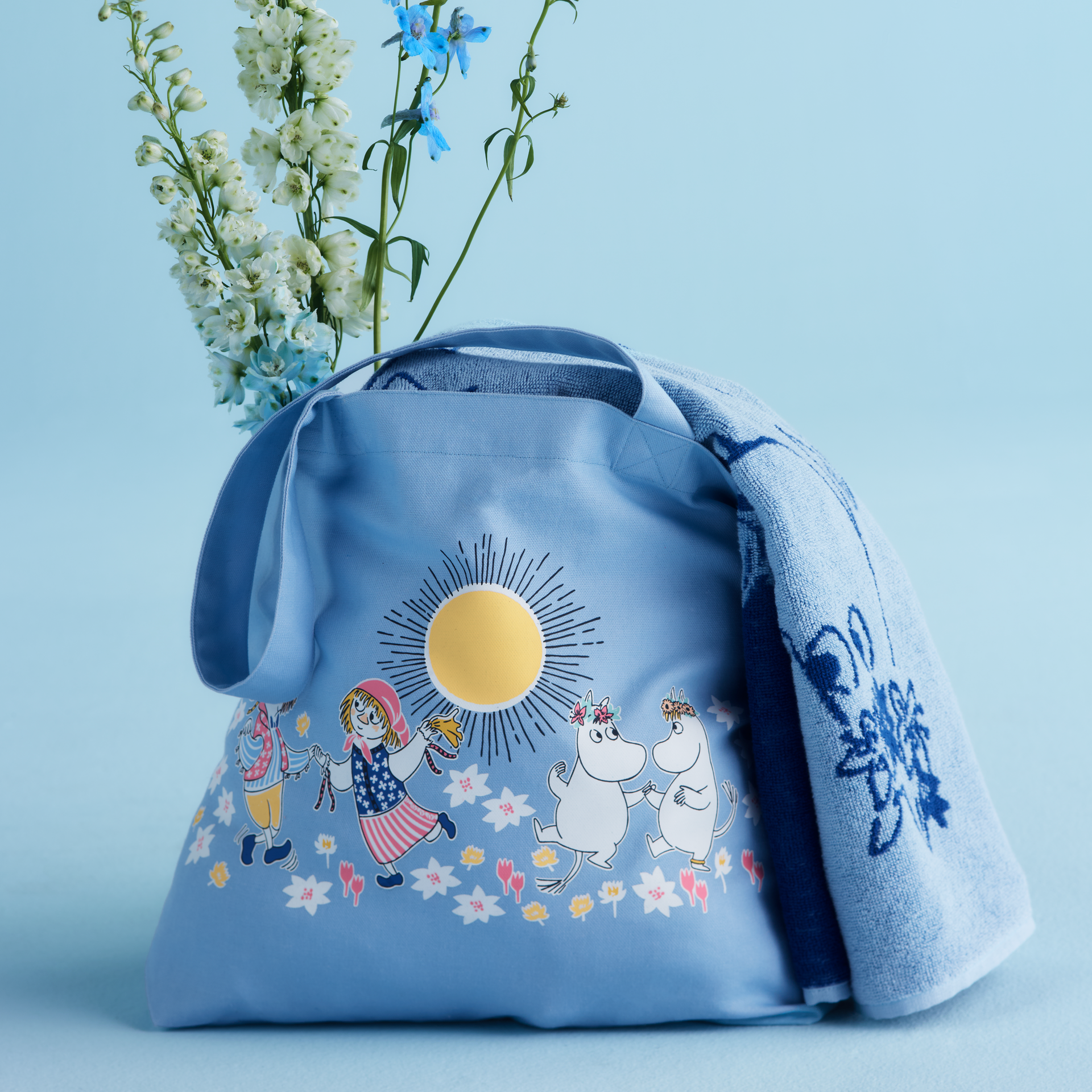 Mumin tygväska Sommardans