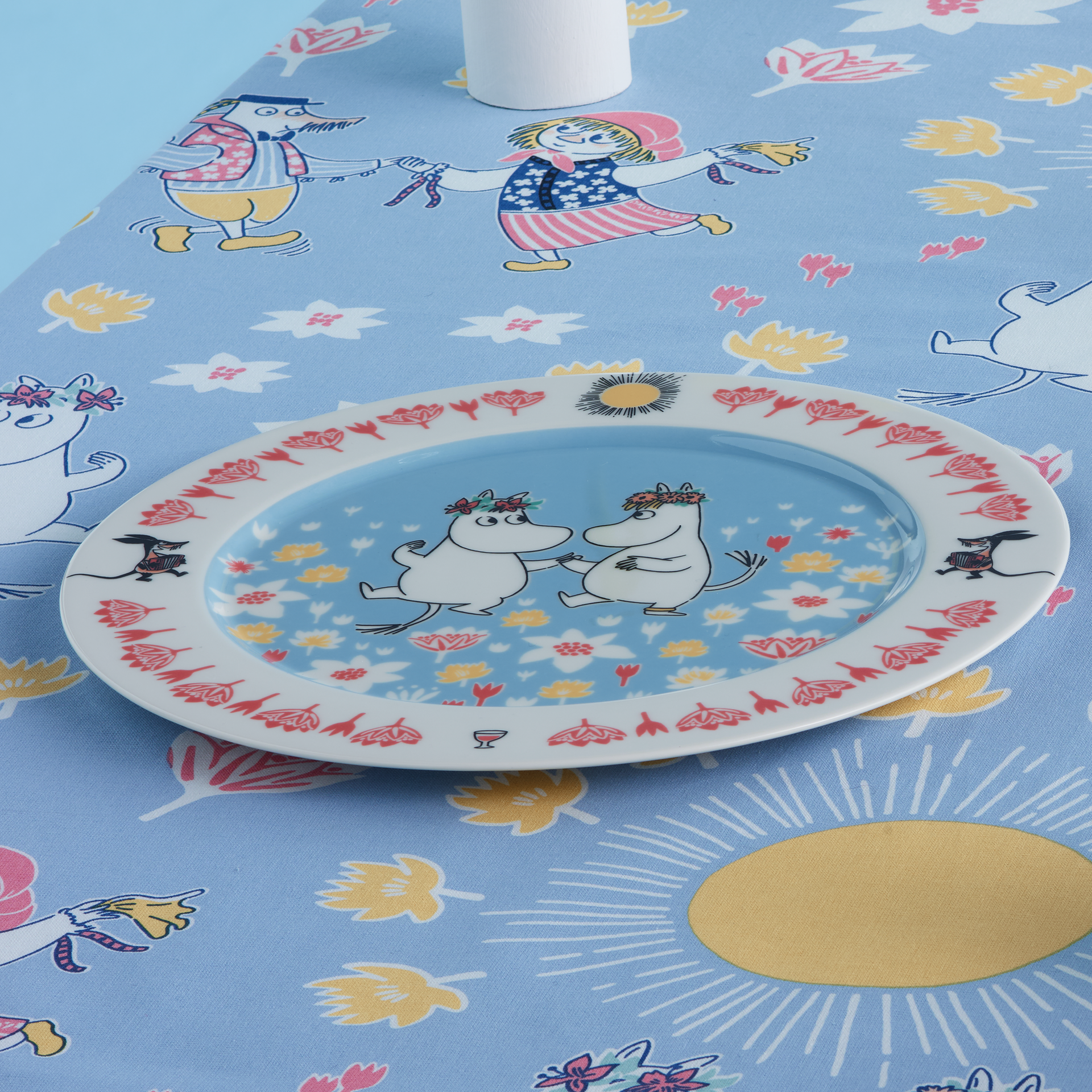 Mumin serving tallrik 30cm Sommardans