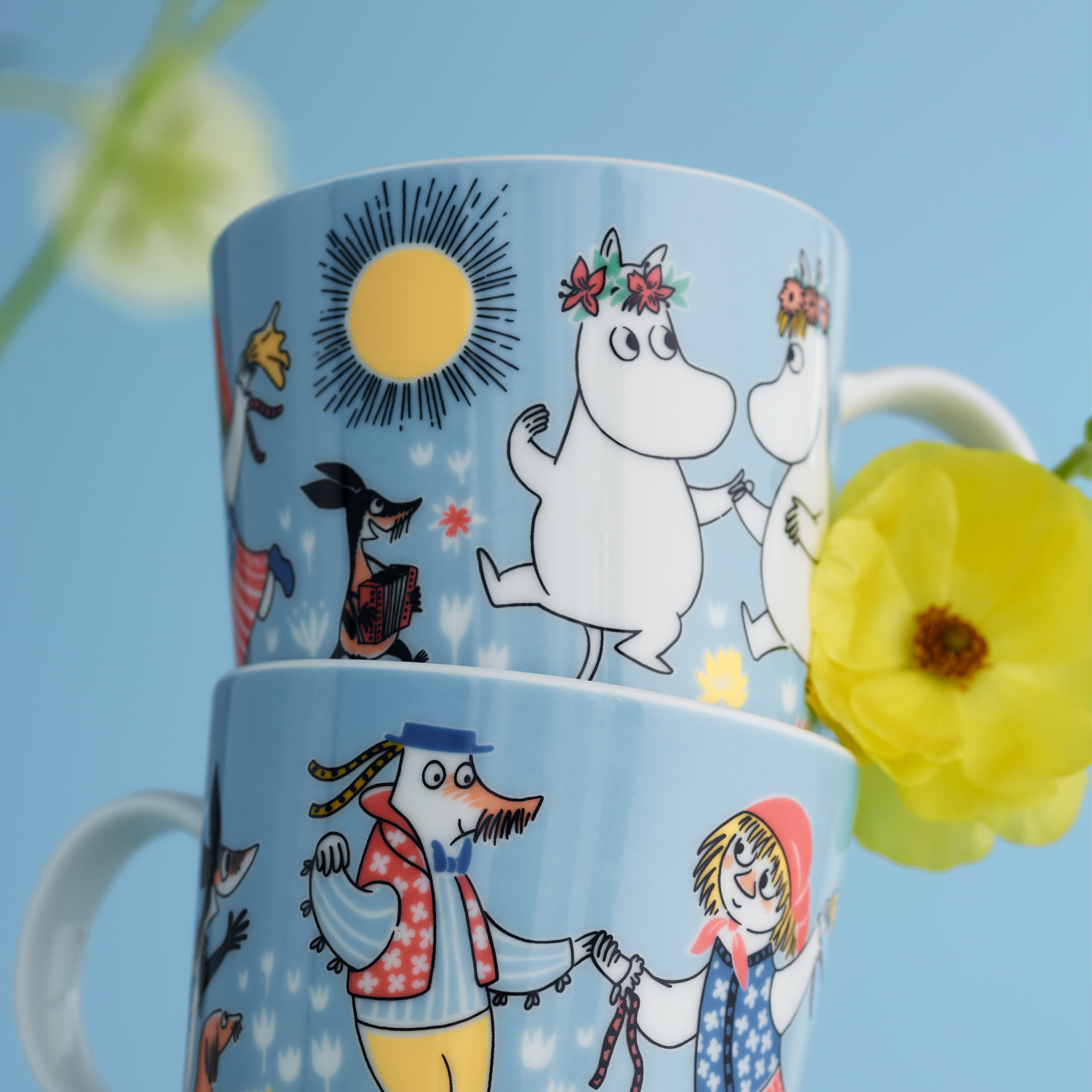 Mumin mugg 0,3L Sommardans