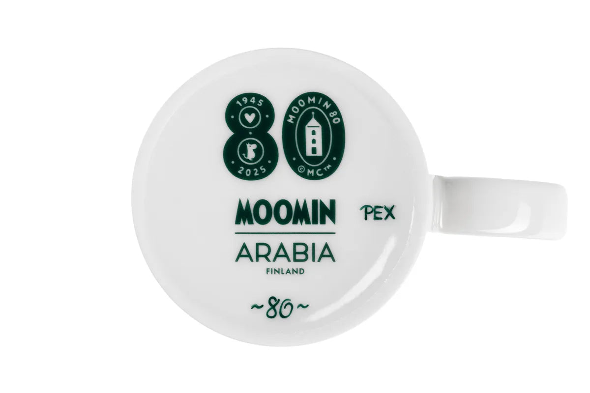 Moomin Arabia 80 anniversary bottom stamp