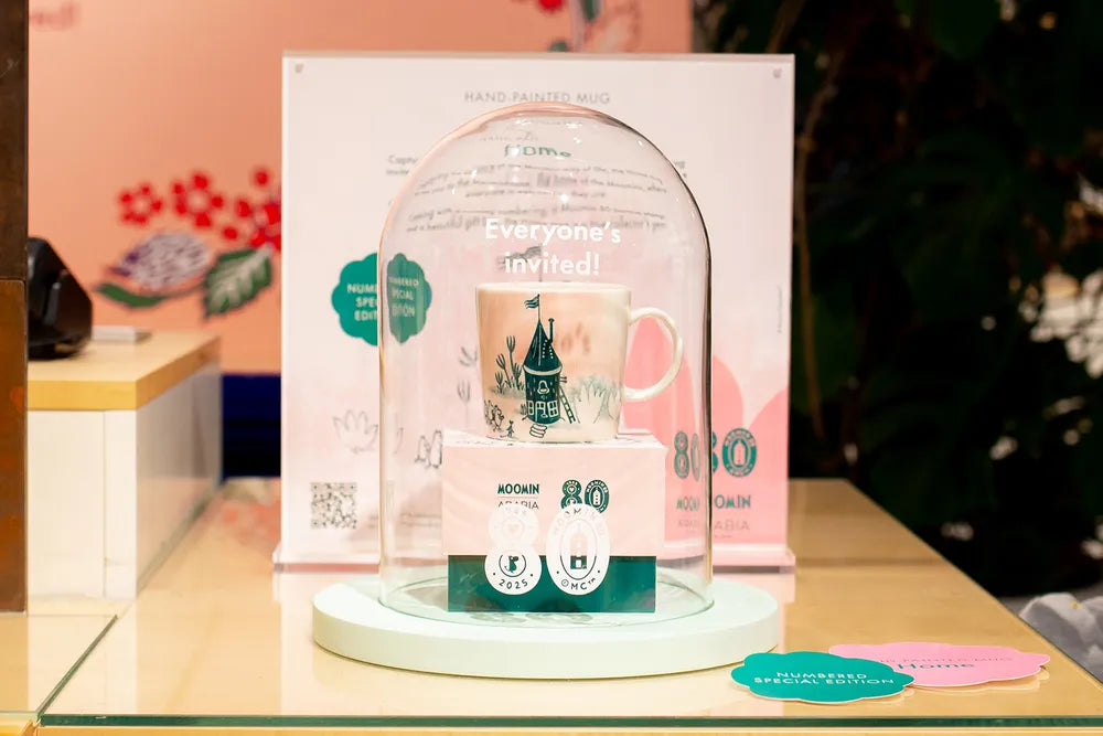 Moomin 80-anniversary hand painted Home-mug lottery